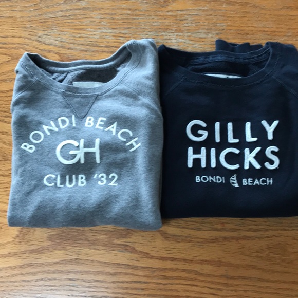 Gilly Hicks Other - Lot of 2 Gilly Hicks Crew neck sweatshirts